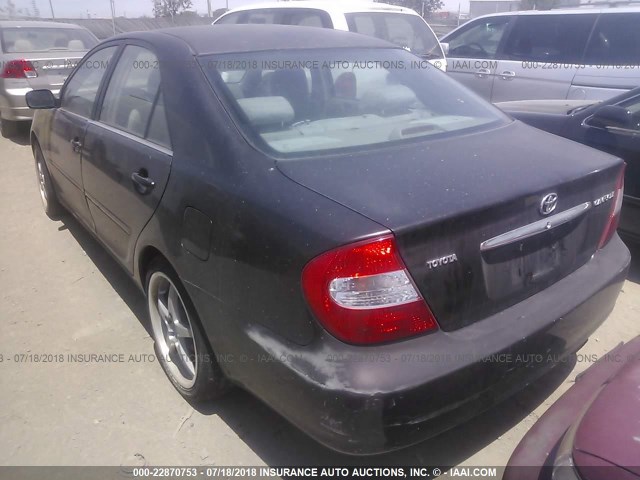 JTDBE30K020067701 - 2002 TOYOTA CAMRY LE/XLE/SE Mavi foto 3