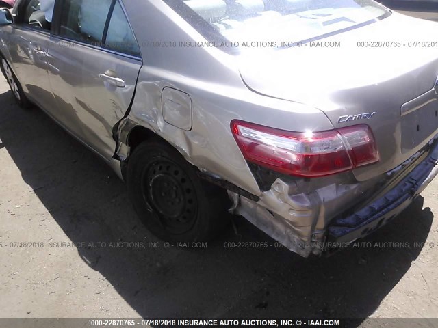 4T1BE46K39U804059 - 2009 TOYOTA CAMRY SE/LE/XLE ოქროსფერი ფოტო 6