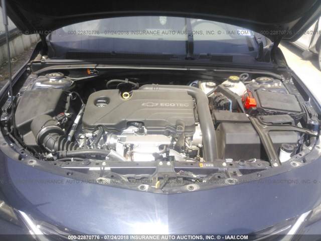 1G1ZB5ST5GF316256 - 2016 CHEVROLET MALIBU LS Mavi foto 10