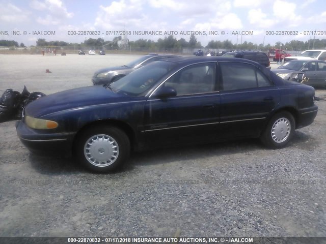 2G4WY52M5W1514225 - 1998 BUICK CENTURY LIMITED BLUE photo 6