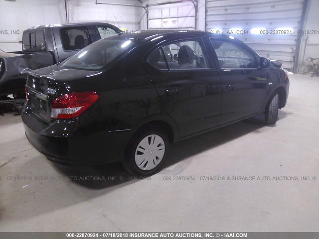 ML32F3FJ7JHF08547 - 2018 MITSUBISHI MIRAGE G4 ES Qara foto 4