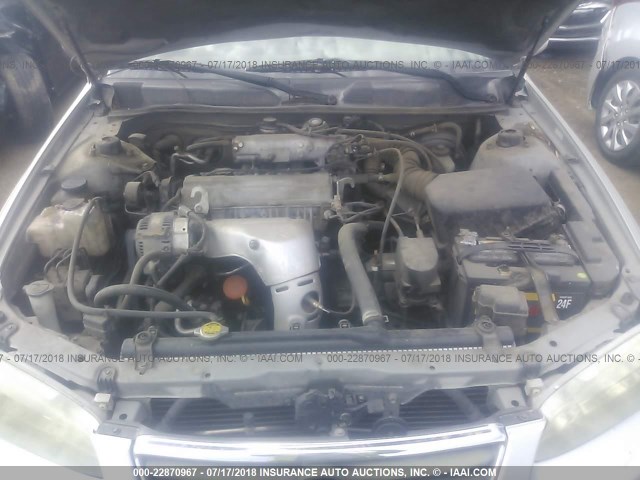 4T1BG22K61U830910 - 2001 TOYOTA CAMRY CE/LE/XLE 金色 照片 10