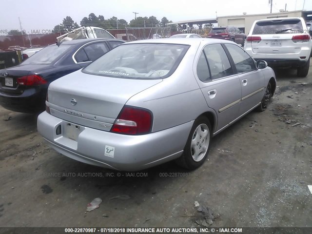 1N4DL01D31C116342 - 2001 NISSAN ALTIMA XE/GXE/SE SILVER photo 4