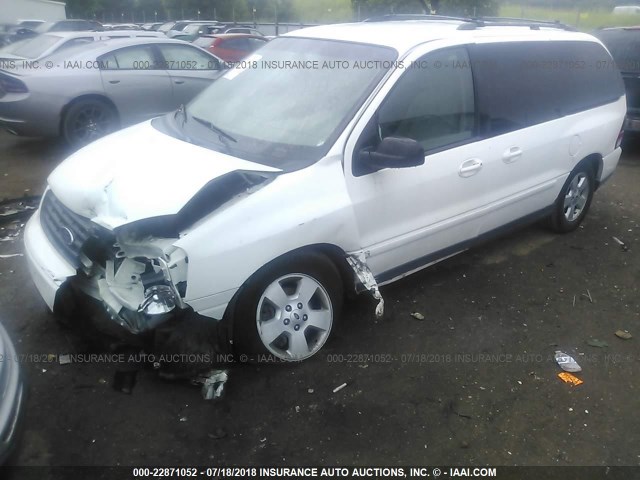 2FMZA57684BA67215 - 2004 FORD FREESTAR SES WHITE photo 6