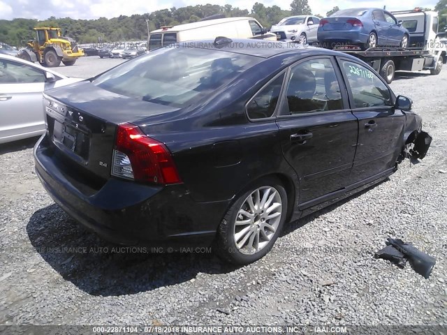 YV1390MS3A2496796 - 2010 VOLVO S40 2.4I BLACK photo 4