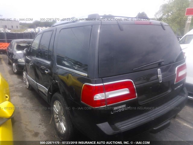 5LMJJ2J52CEL04373 - 2012 LINCOLN NAVIGATOR შავი ფოტო 3