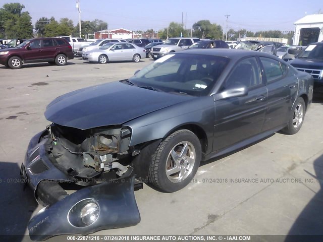 2G2WS542141245997 - 2004 PONTIAC GRAND PRIX GT2 GRAY photo 2