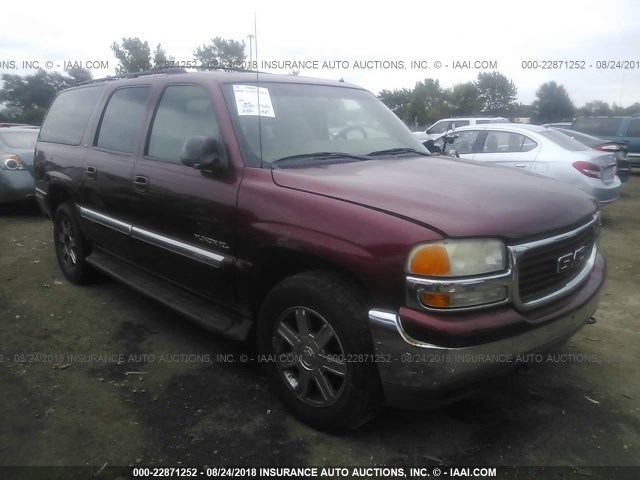 1GKFK16Z12J109343 - 2002 GMC YUKON XL K1500 MAROON photo 1