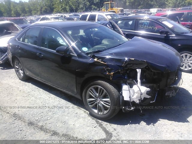 4T1BF1FK0HU299172 - 2017 TOYOTA CAMRY LE/XLE/SE/XSE BLACK photo 1