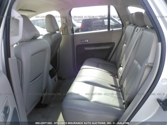 2FMDK39C47BB59988 - 2007 FORD EDGE SEL PLUS CREAM photo 8