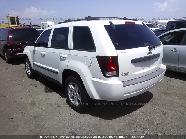1J8GR48K67C640393 - 2007 JEEP GRAND CHEROKEE LAREDO/COLUMBIA/FREEDOM 白色 照片 3
