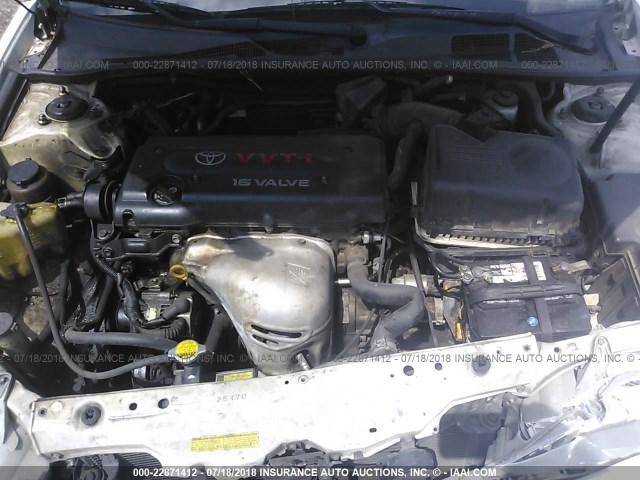 4T1BE32K42U093736 - 2002 TOYOTA CAMRY LE/XLE/SE 白色 照片 10
