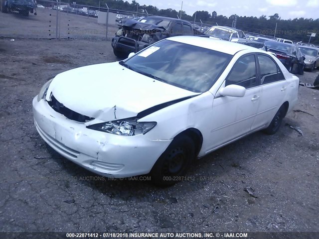 4T1BE32K42U093736 - 2002 TOYOTA CAMRY LE/XLE/SE 白色 照片 2