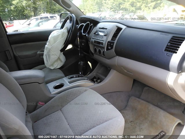 5TEUU42N35Z031370 - 2005 TOYOTA TACOMA ACCESS CAB Կարմիր լուսանկար 5