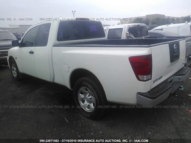 1N6AA06A14N586070 - 2004 NISSAN TITAN XE/SE/LE WHITE photo 3