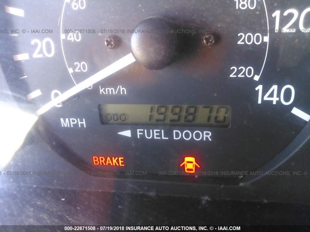 JT2BG22K5Y0389012 - 2000 TOYOTA CAMRY CE/LE/XLE GOLD photo 7