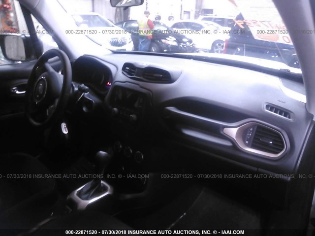 ZACCJBAB9HPE82897 - 2017 JEEP RENEGADE SPORT Սպիտակ լուսանկար 5