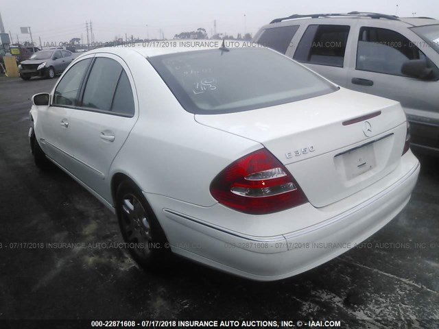 WDBUF56J16A764387 - 2006 MERCEDES-BENZ E 350 白色 照片 3