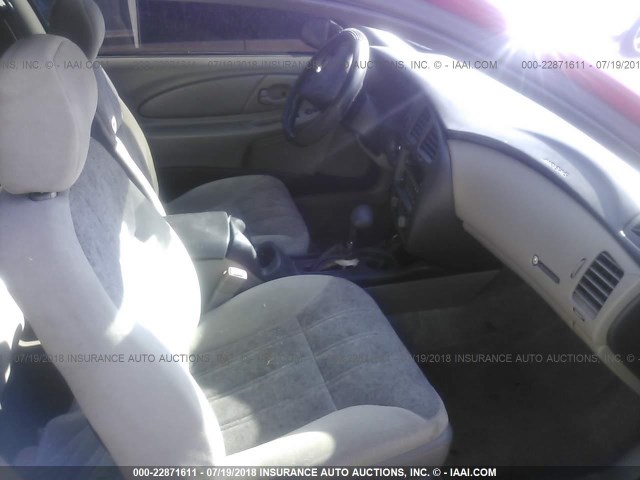 2G1WW12EX49287746 - 2004 CHEVROLET MONTE CARLO LS წითელი ფოტო 5