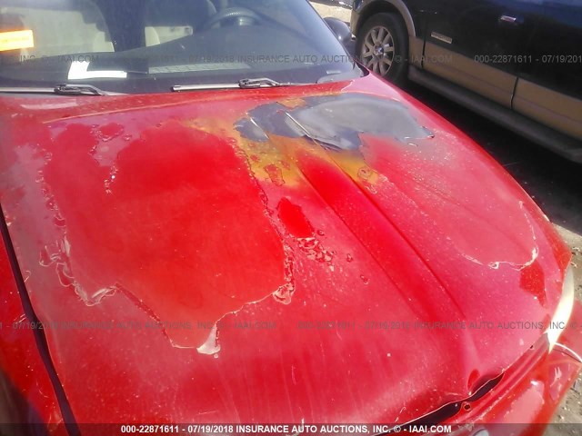 2G1WW12EX49287746 - 2004 CHEVROLET MONTE CARLO LS წითელი ფოტო 6