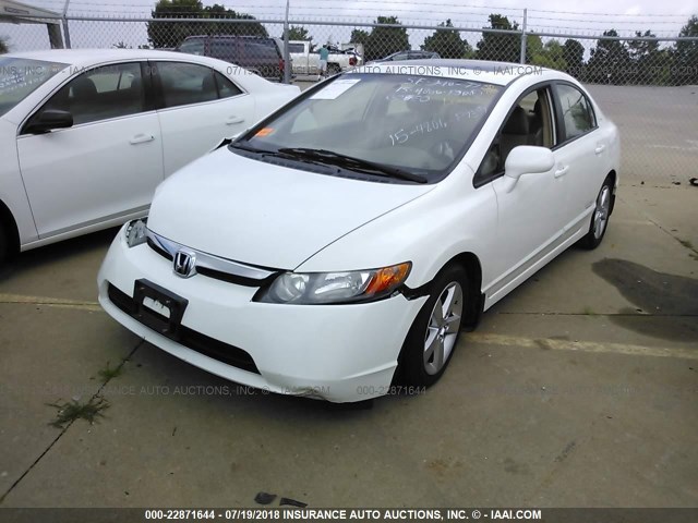 1HGFA15928L027555 - 2008 HONDA CIVIC EXL 白色 照片 2