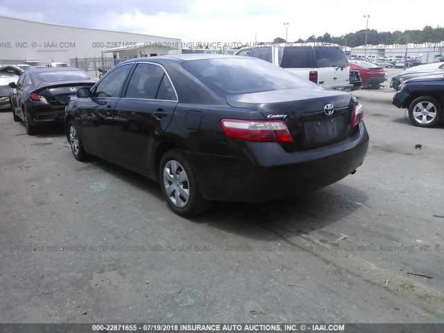 4T1BE46K49U325102 - 2009 TOYOTA CAMRY SE/LE/XLE BLACK photo 3