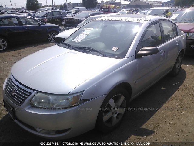 1G8AL58B46Z187224 - 2006 SATURN ION LEVEL 3 SILVER photo 2