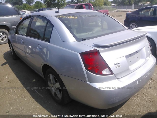 1G8AL58B46Z187224 - 2006 SATURN ION LEVEL 3 SILVER photo 3