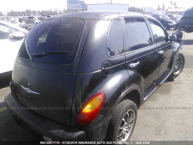 3C4FY58B24T206578 - 2004 CHRYSLER PT CRUISER TOURING BLACK photo 4