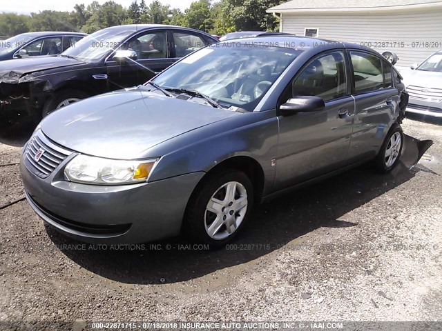 1G8AJ55F26Z137905 - 2006 SATURN ION LEVEL 2 GRAY photo 2