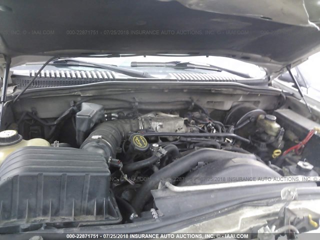 1FMZU63W34UA92939 - 2004 FORD EXPLORER XLT/XLT SPORT/NBX 银色 照片 10