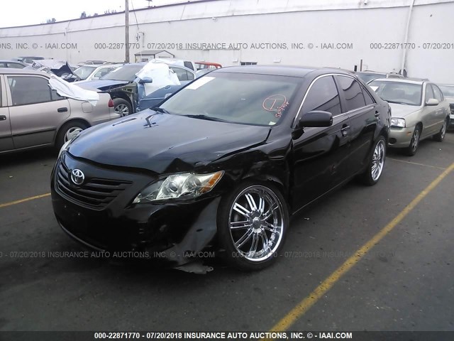 4T4BE46K69R109838 - 2009 TOYOTA CAMRY SE/LE/XLE შავი ფოტო 2