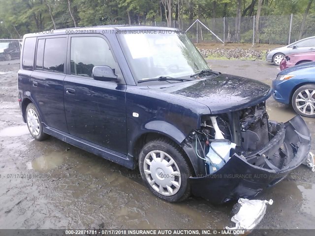 JTLKT324164086734 - 2006 TOYOTA SCION XB Dunkelblau Foto 1