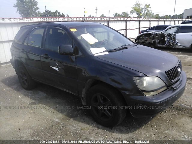 JT6HF10U7X0015347 - 1999 LEXUS RX 300 BLACK photo 1