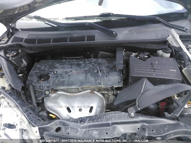 4T1BE46K29U852877 - 2009 TOYOTA CAMRY SE/LE/XLE GRAY photo 10