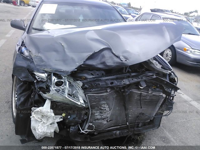 4T1BE46K29U852877 - 2009 TOYOTA CAMRY SE/LE/XLE GRAY photo 6