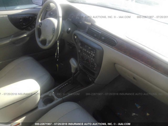 1G1NE52J81M675141 - 2001 CHEVROLET MALIBU LS მუქი ლურჯი ფოტო 5