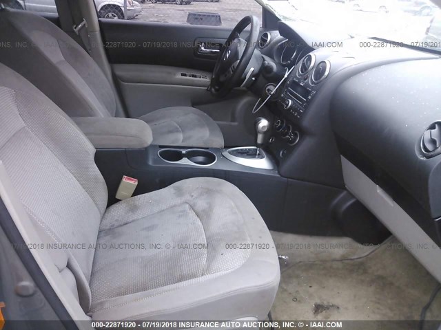 JN8AS58TX8W000756 - 2008 NISSAN ROGUE S/SL GRAY photo 5