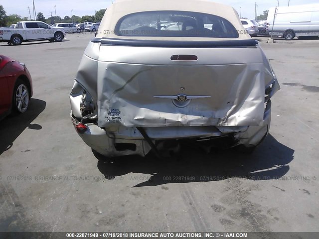 XXXXXXXXXXX232553 - 2006 CHRYSLER PT CRUISER SW  GOLD photo 6