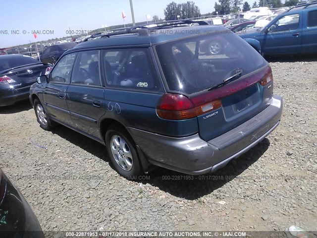 4S3BG6855W7648263 - 1998 SUBARU LEGACY 30TH ANN OUTBACK/LTD/SPT GREEN photo 3