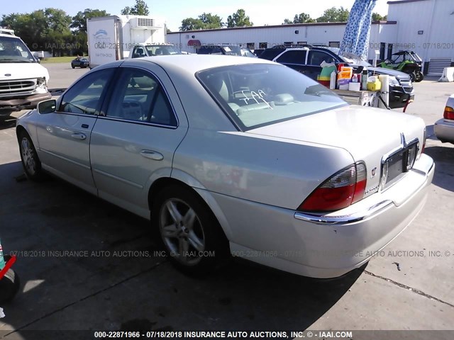 1LNHM86S04Y602771 - 2004 LINCOLN LS 奶油色 照片 3