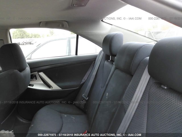 4T1BE46K19U330354 - 2009 TOYOTA CAMRY SE/LE/XLE SILVER photo 8