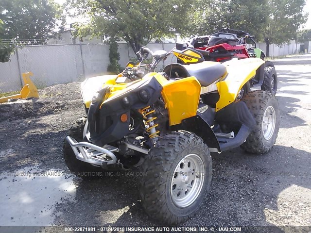 2BVHGCH177V002678 - 2007 CAN-AM RENEGADE 800 YELLOW photo 2