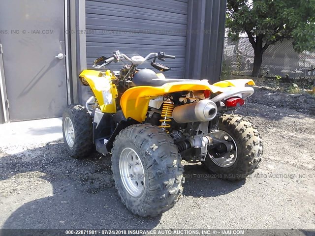 2BVHGCH177V002678 - 2007 CAN-AM RENEGADE 800 YELLOW photo 3