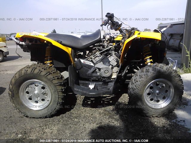 2BVHGCH177V002678 - 2007 CAN-AM RENEGADE 800 YELLOW photo 8