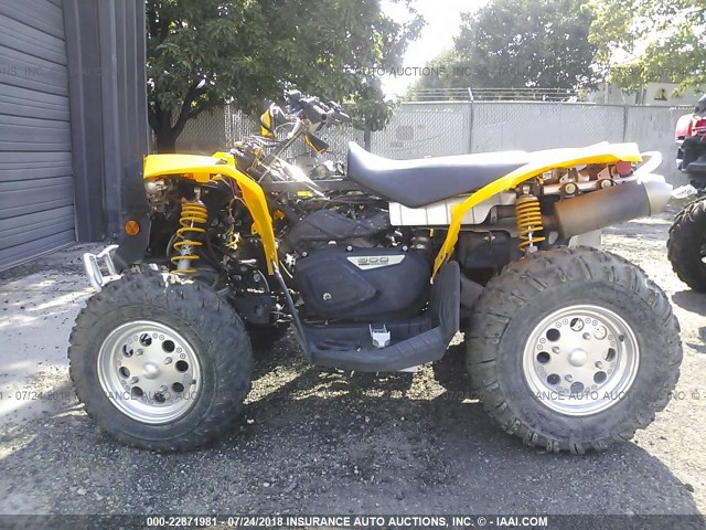 2BVHGCH177V002678 - 2007 CAN-AM RENEGADE 800 YELLOW photo 9