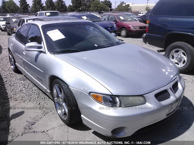 1G2WR52193F125815 - 2003 PONTIAC GRAND PRIX GTP SILVER photo 1