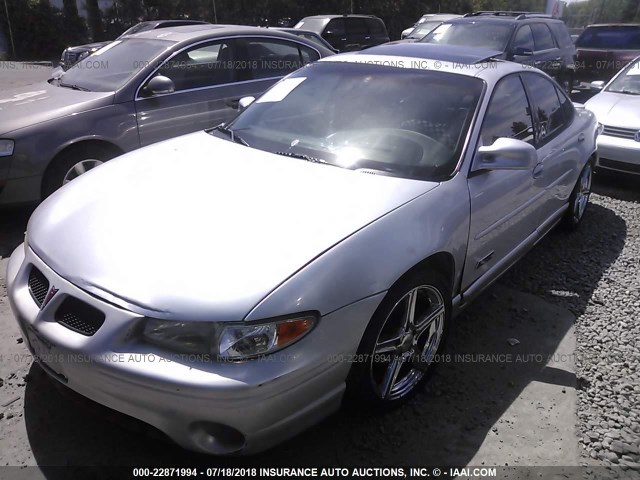 1G2WR52193F125815 - 2003 PONTIAC GRAND PRIX GTP SILVER photo 2