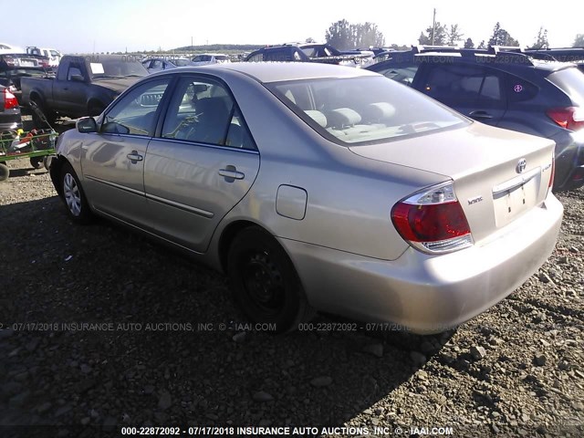 4T1BE32K26U140137 - 2006 TOYOTA CAMRY LE/XLE/SE Qızıl foto 3