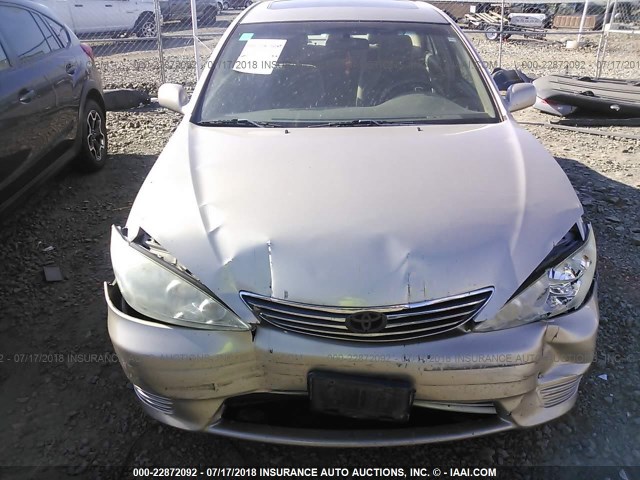 4T1BE32K26U140137 - 2006 TOYOTA CAMRY LE/XLE/SE Qızıl foto 6